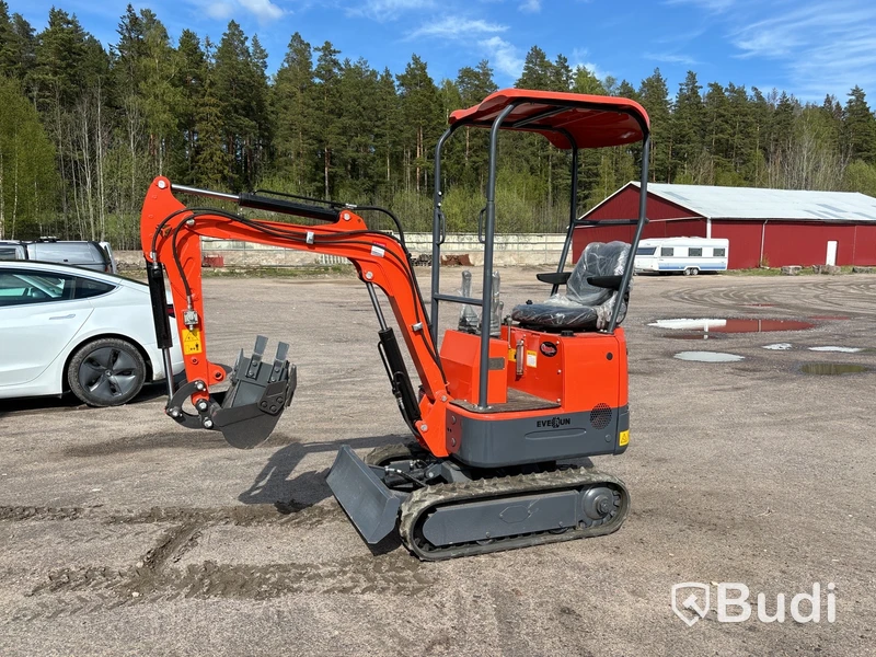 Grävmaskin Everun ERE 08-2022, 18-timmar